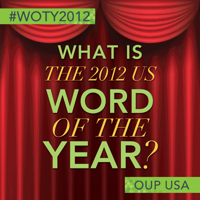 gif animata di Oxford Dictionaries Word of the Year 2012