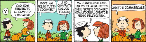 striscia Peanuts italiana