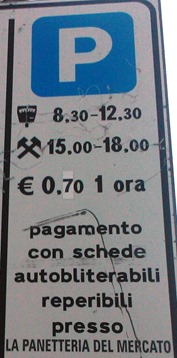 pagamento con schede “autobliterabili” nel comune di Lugo (RA)