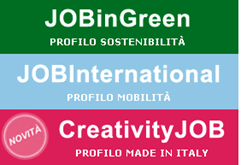 profili: JOBinGreen, JOBInternational, CreativityJOB