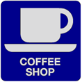 coffee shop sign