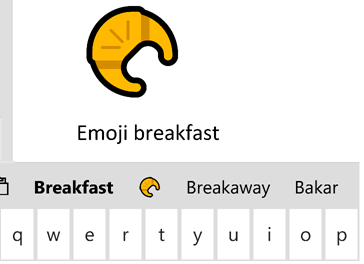 emoji breakfast