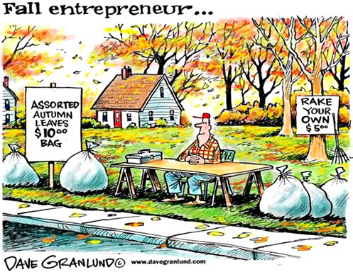 Fall entrepreneur