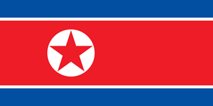 bandiera della Corea del Nord
