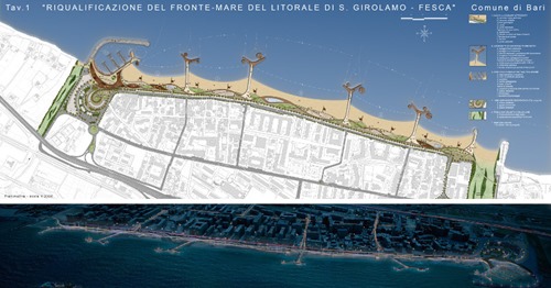 Riqualificazione del fronte mare del litorale di S. Girolam