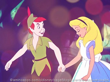 crossover ship: Peter Pan & Alice in Wonderland