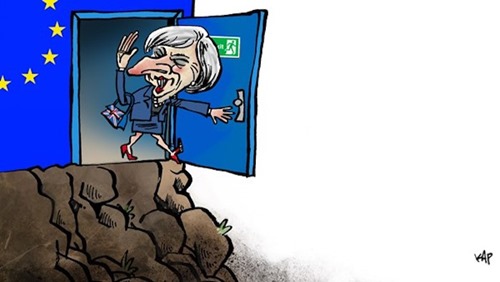 vignetta cliff-edge Brexit