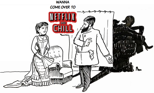 wanna come over to Netflix and chill?