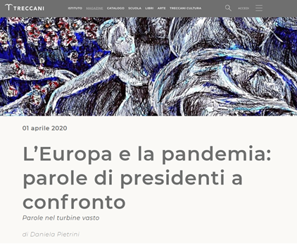 immagine: L’Europa e la pandemia: parole di presidenti a confronto