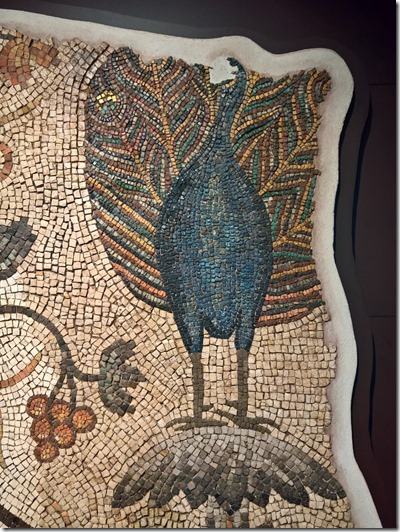 mosaico di pavole della basilica di Aquileia