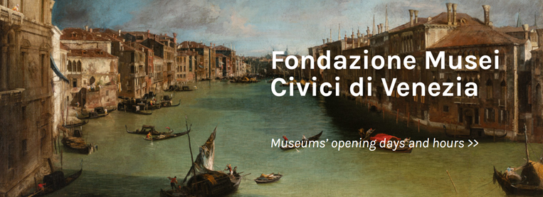 Immagine della pagina in inglese della Fondazione Musei Civici di Venezia